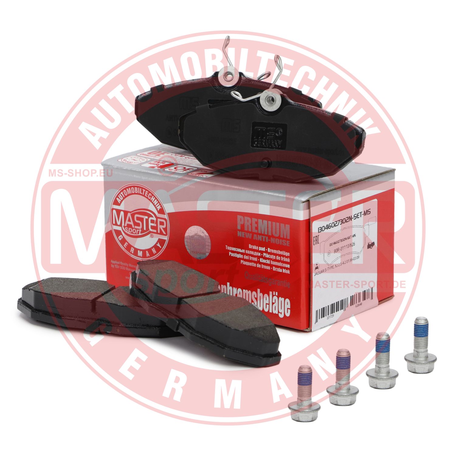 Placute frana MASTERSPORT GERMANY 13046027302N-SET-MS